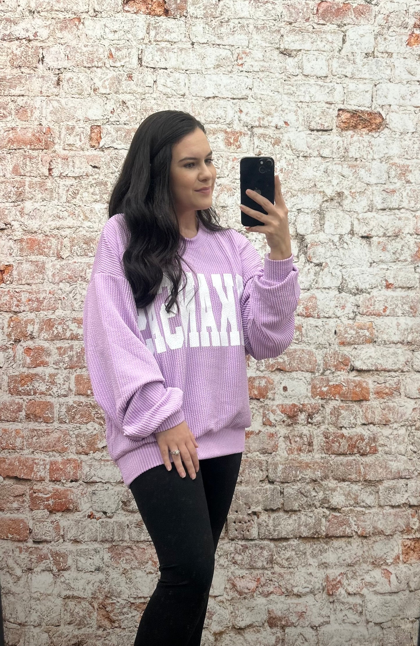 Arkansas Comfy Oversized Graphic Sweatshirt