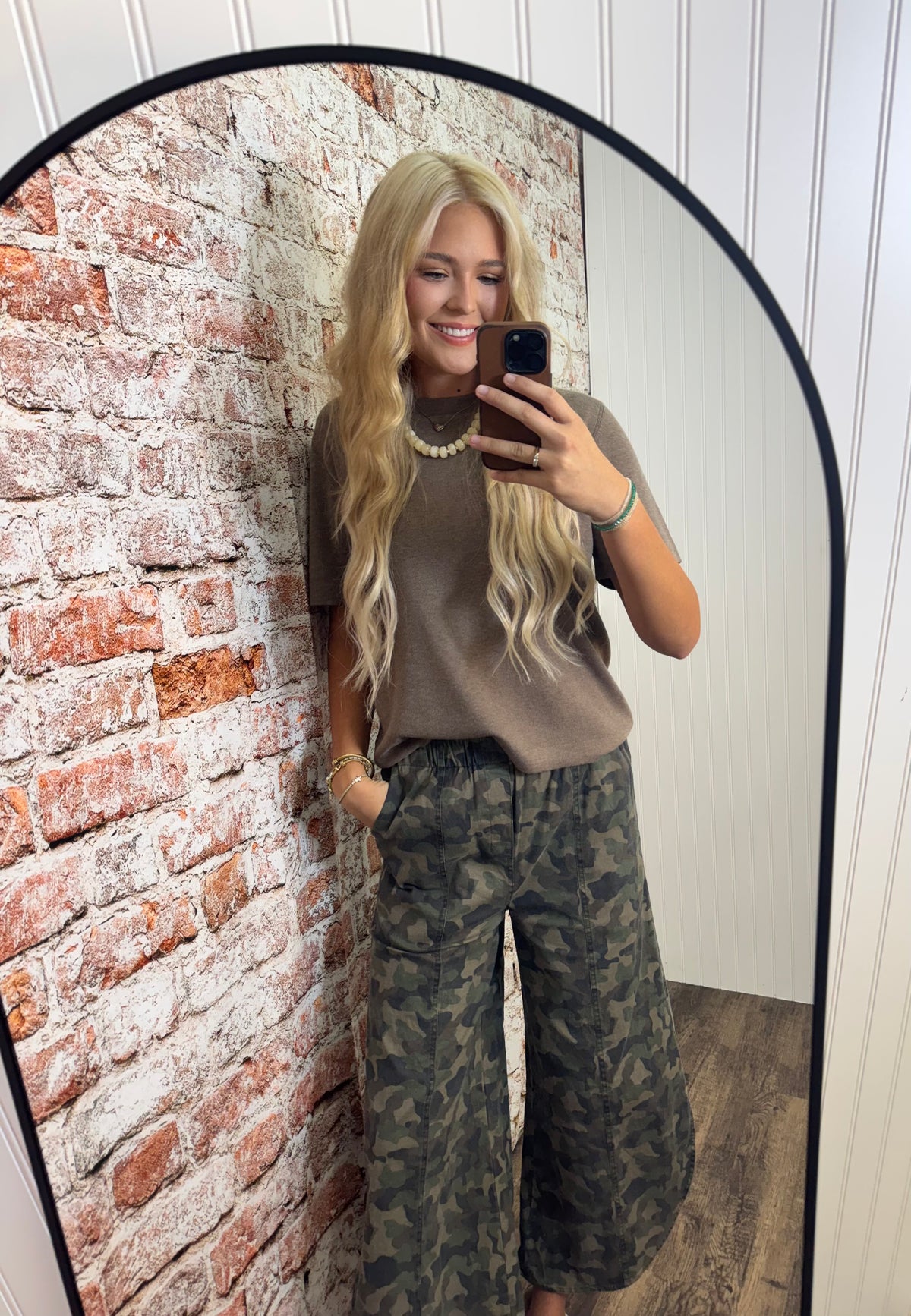 Camo Tulip Denim Relaxed Fit Jean