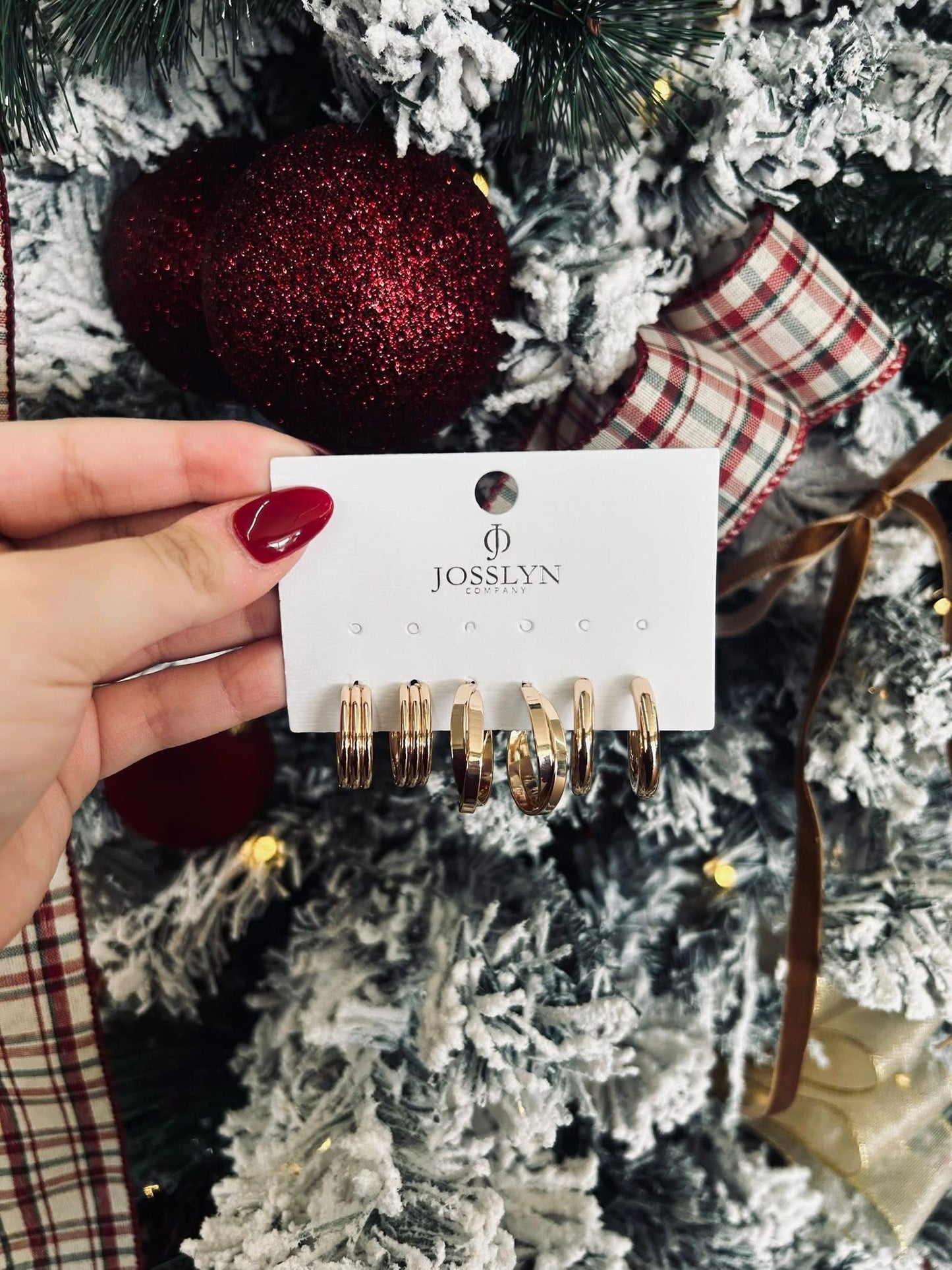 Multi Classic Hoop Trio Earrings