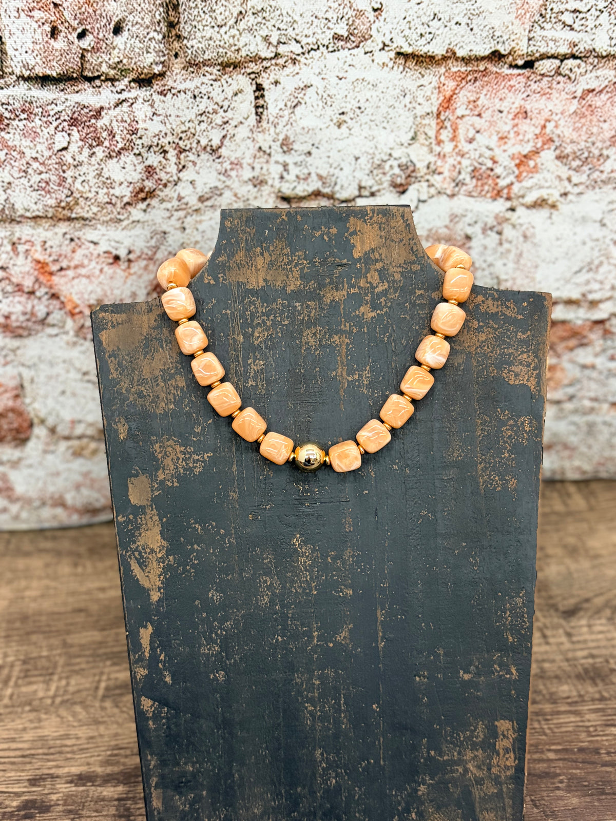 Resin Beaded Necklace