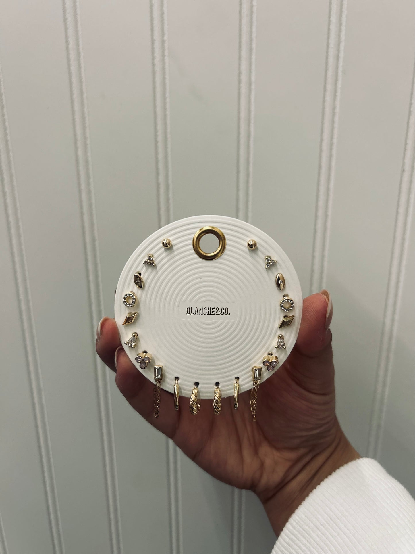 Ten Pair Assorted Mini Earring Set