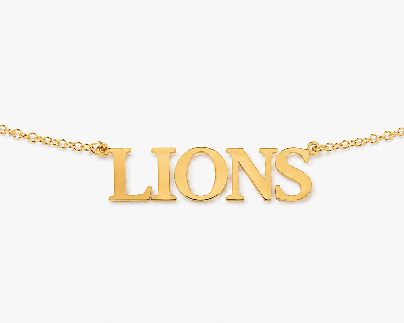 PREORDER - LIONS Gold Necklace