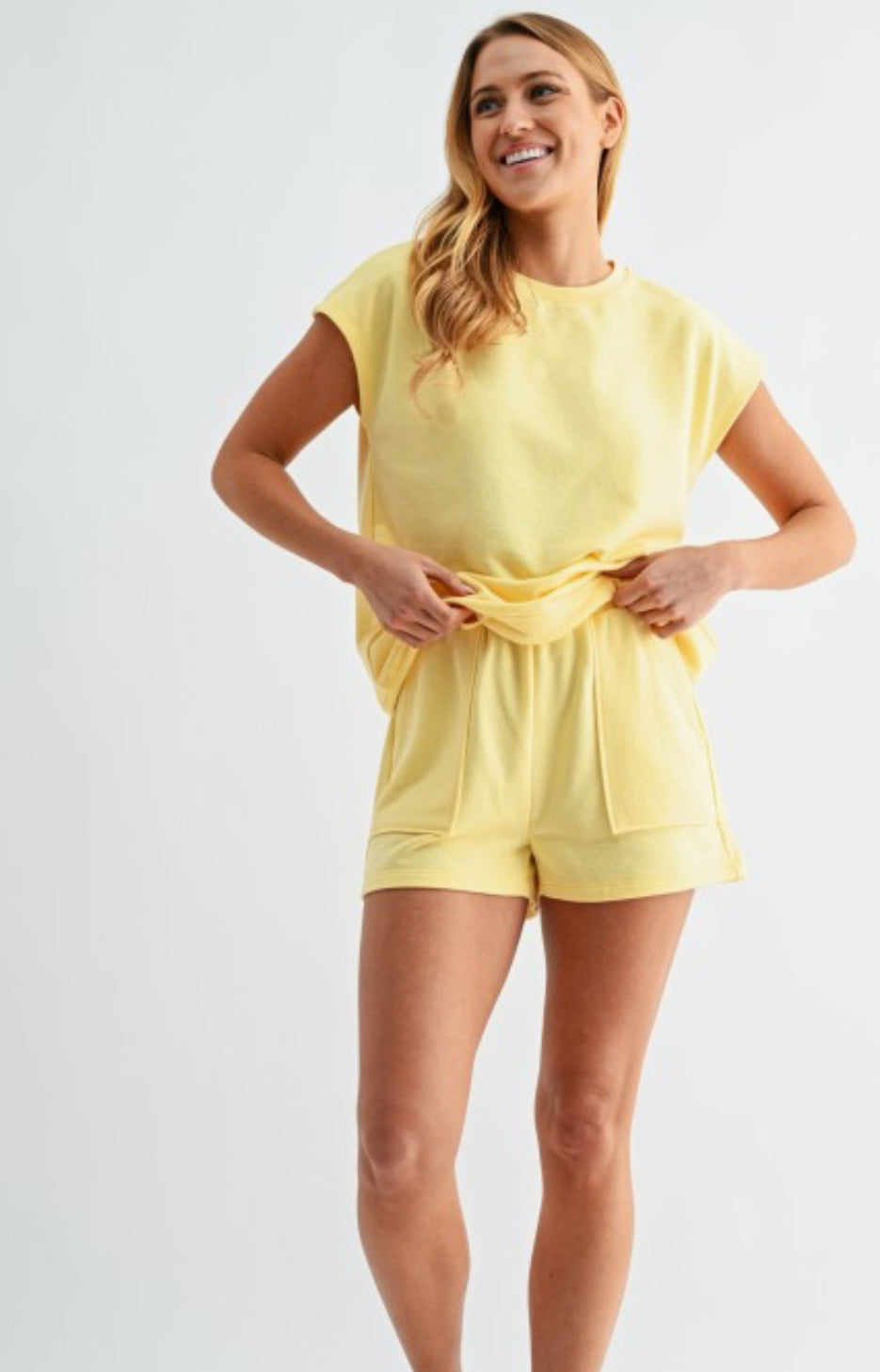 Offset French Terry Core Comfort Set
