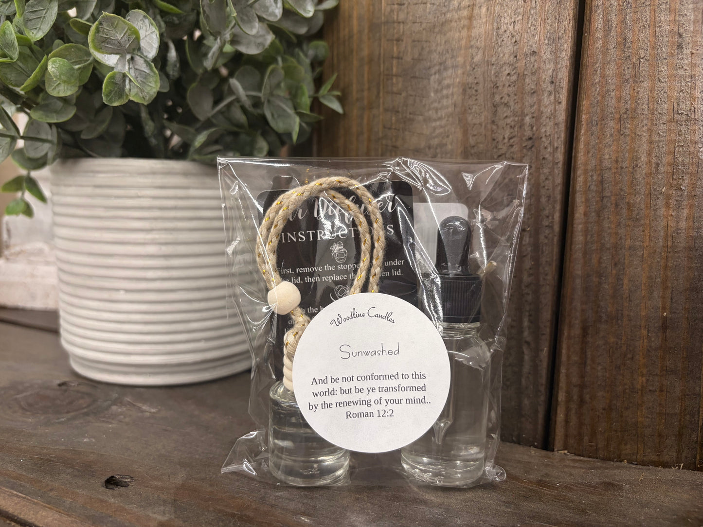 Woodline Candles- Car Diffusers