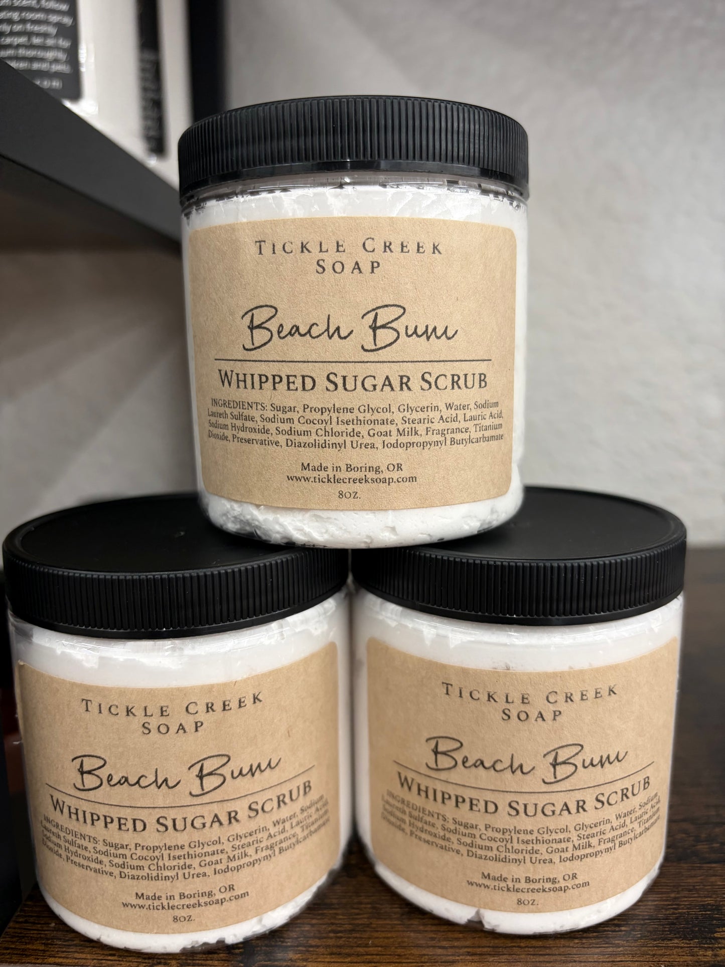 Whipped Sugar Scrub