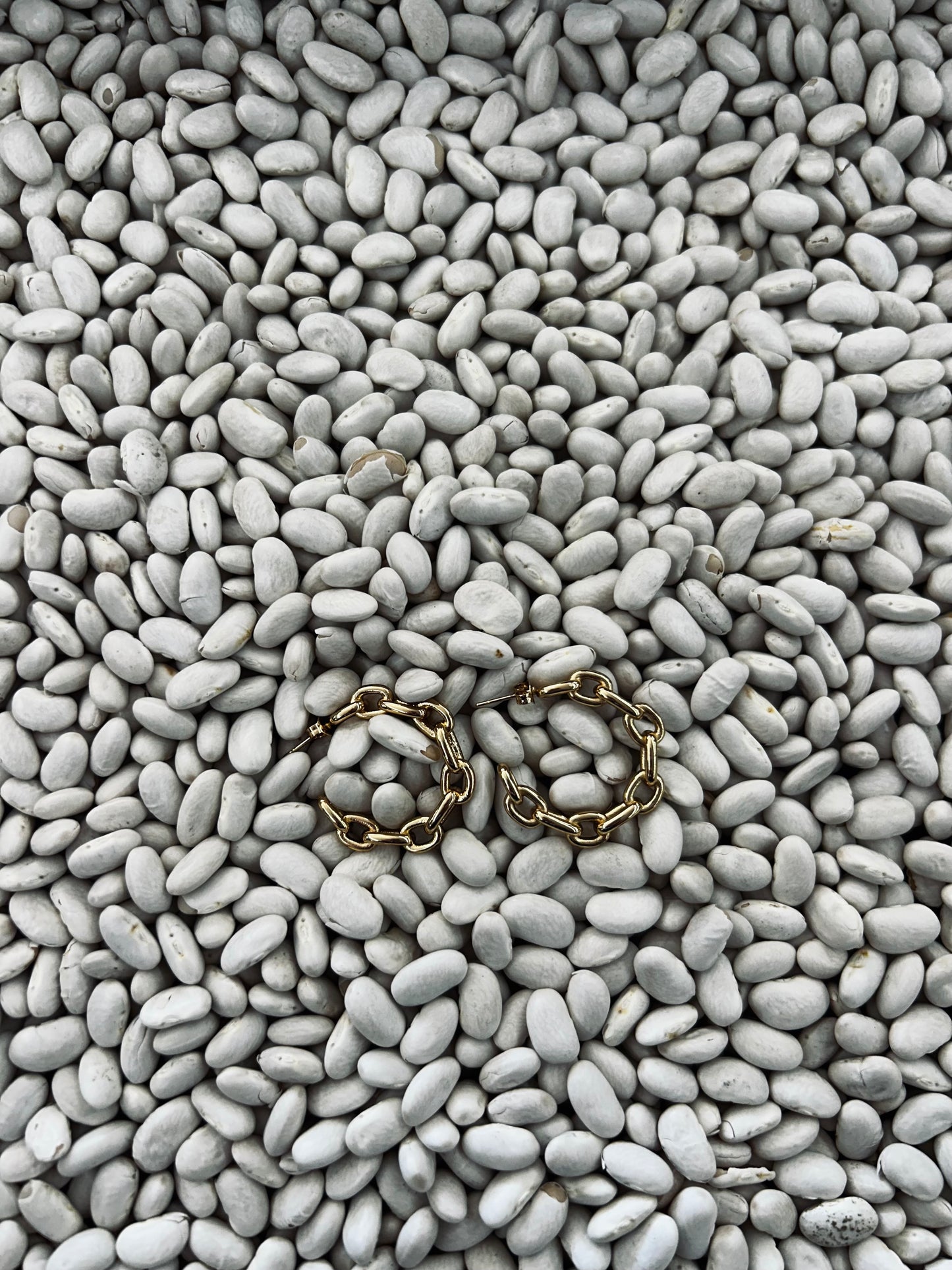 18K Non-Tarnish Stainless Steel Hoops
