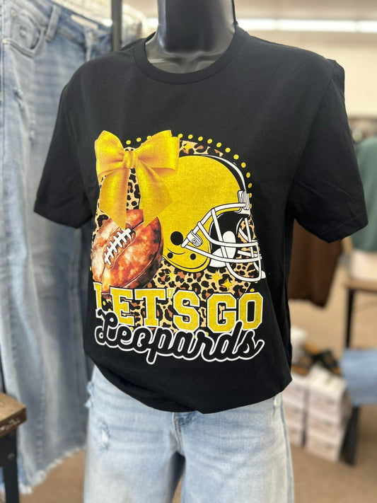 Let’s Go Leopards Short Sleeve Tee