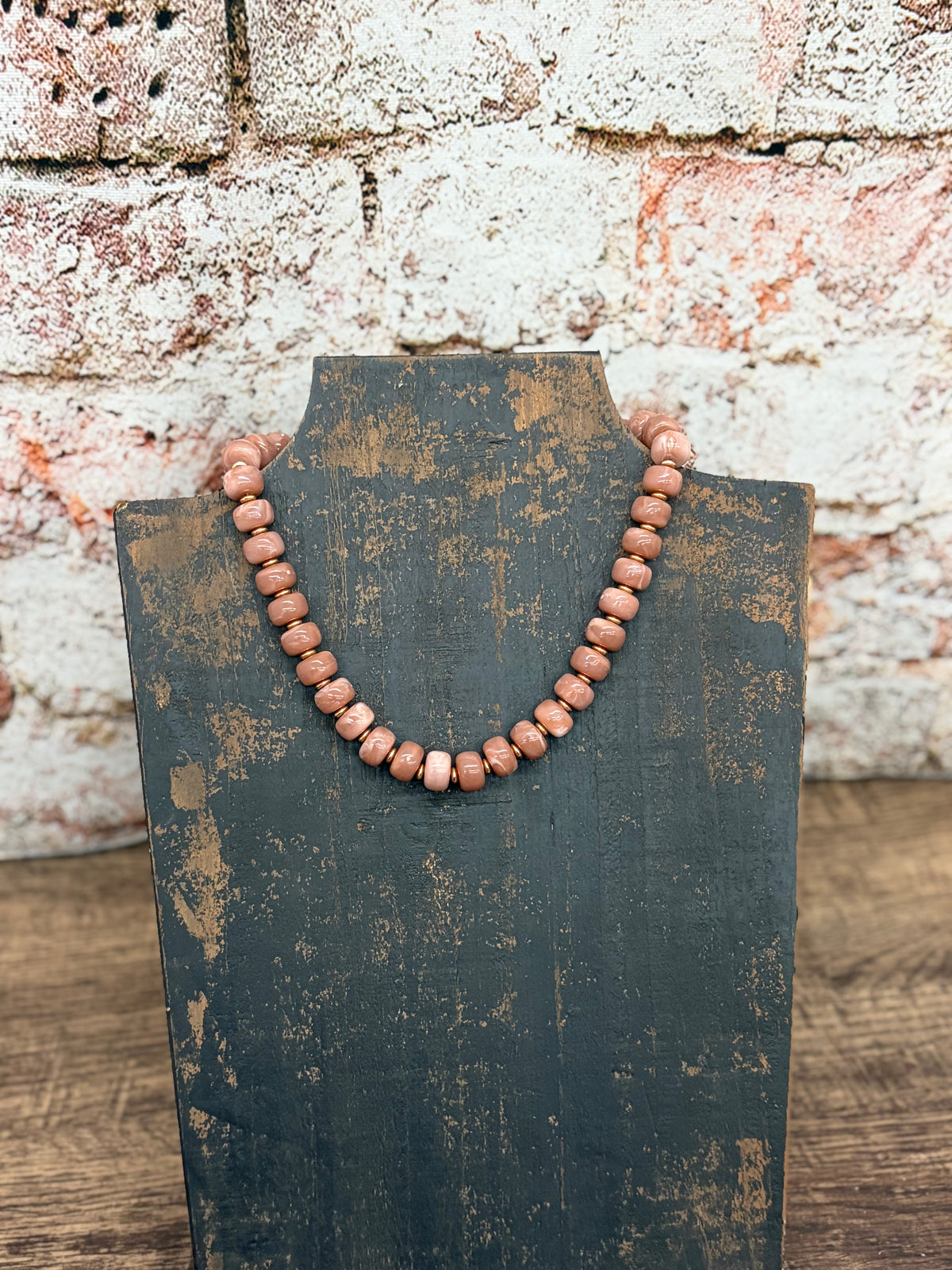 Resin Beaded Necklace