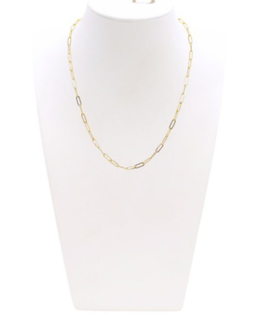 Gold Ashley (Box) Necklace