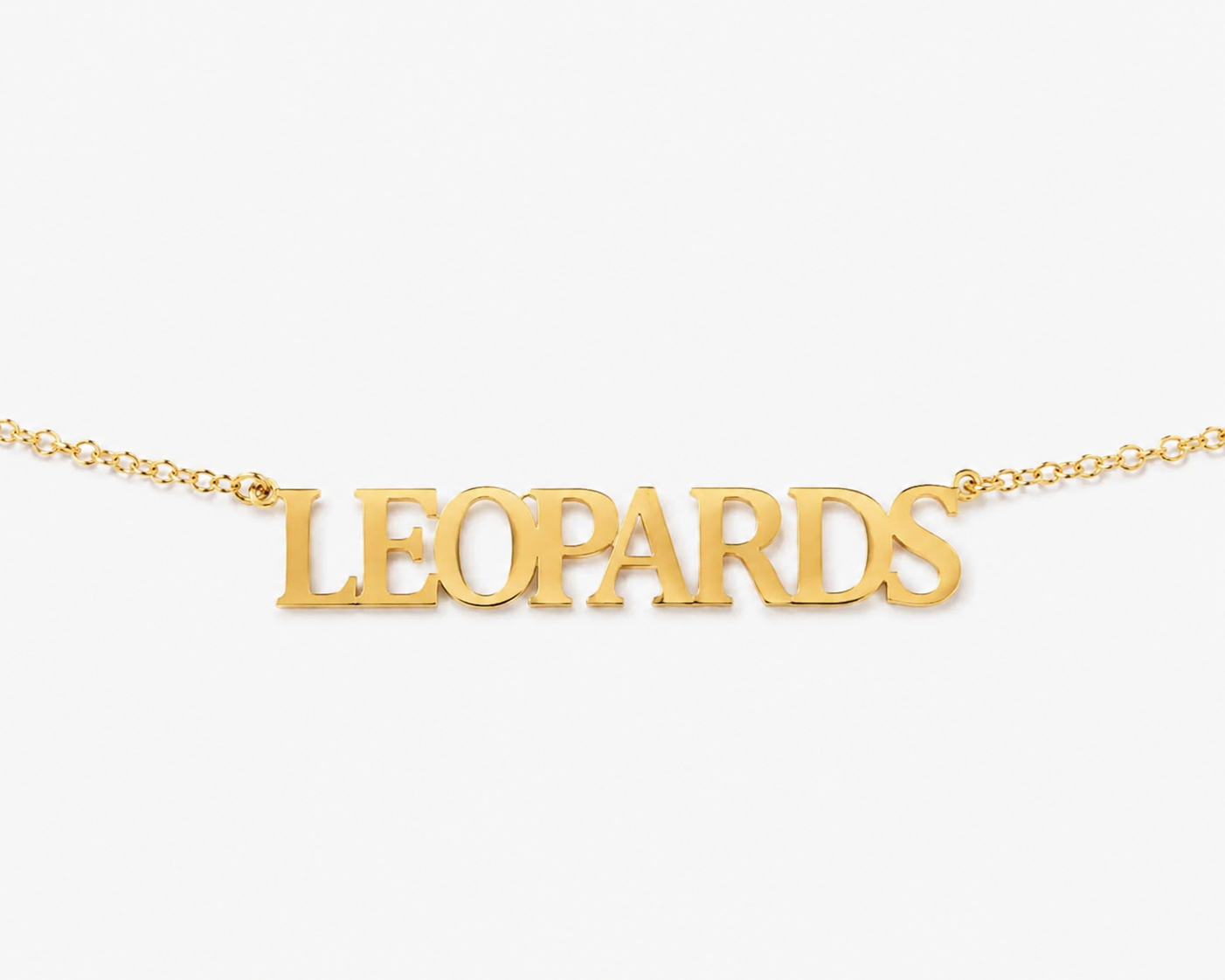 PREORDER - LEOPARDS Gold Necklace