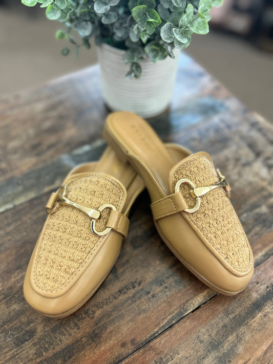 Woven Mule Loafer