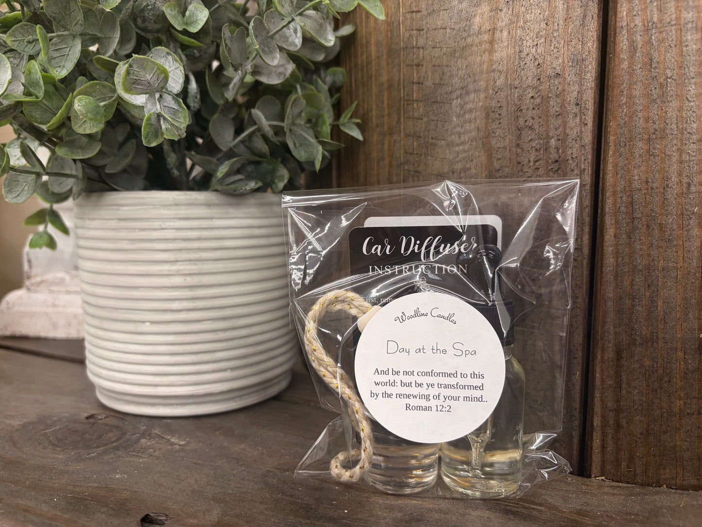 Woodline Candles- Car Diffusers