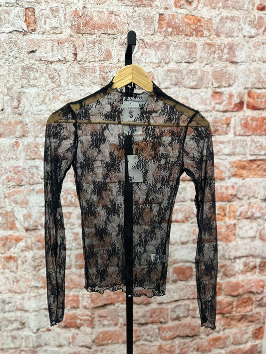 Lace Long Sleeve Top