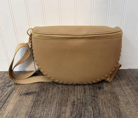 Janea Whipstitch Crossbody Sling Bag
