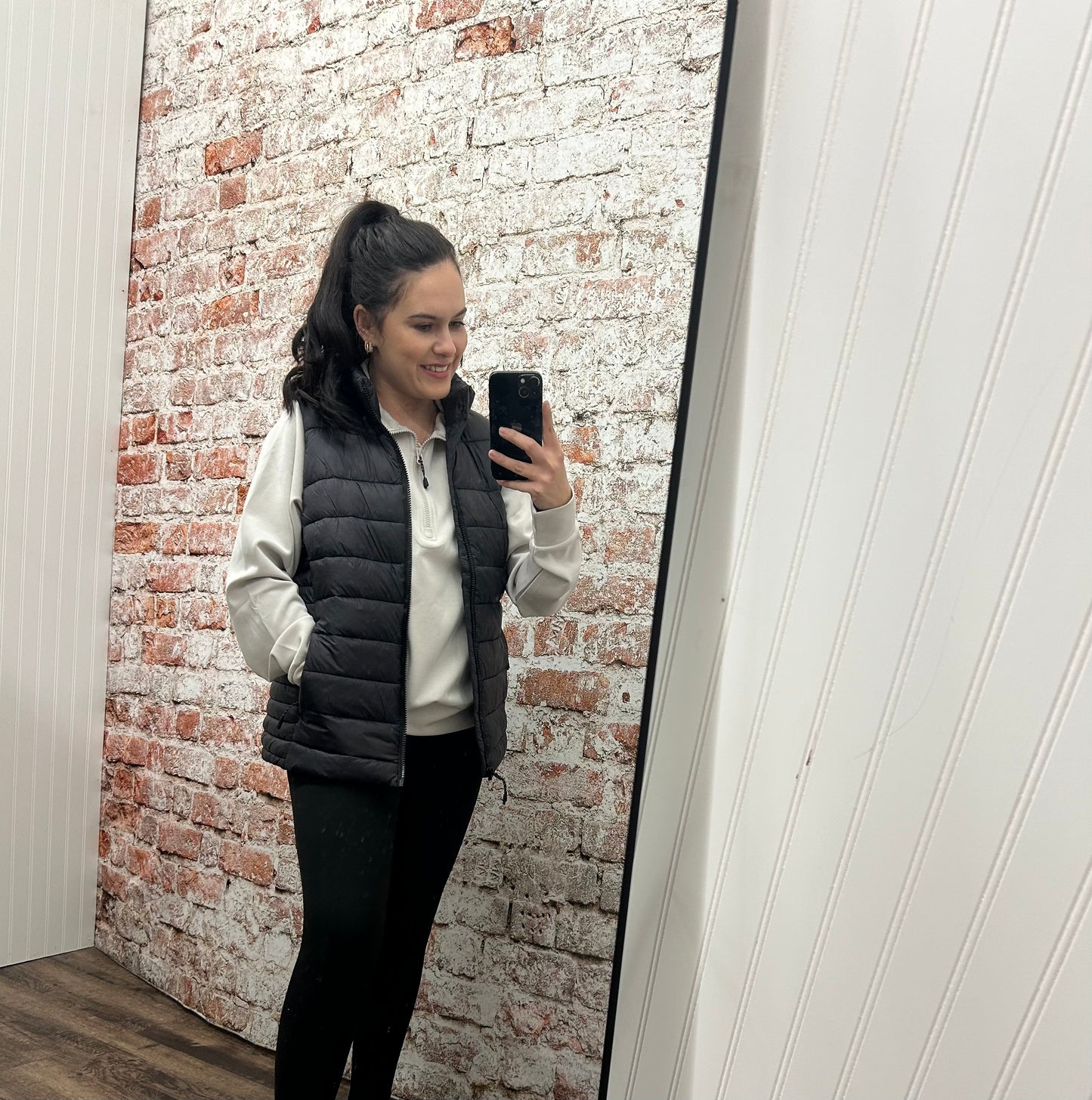Women’s 1/4 Zip Soapstone Pullover