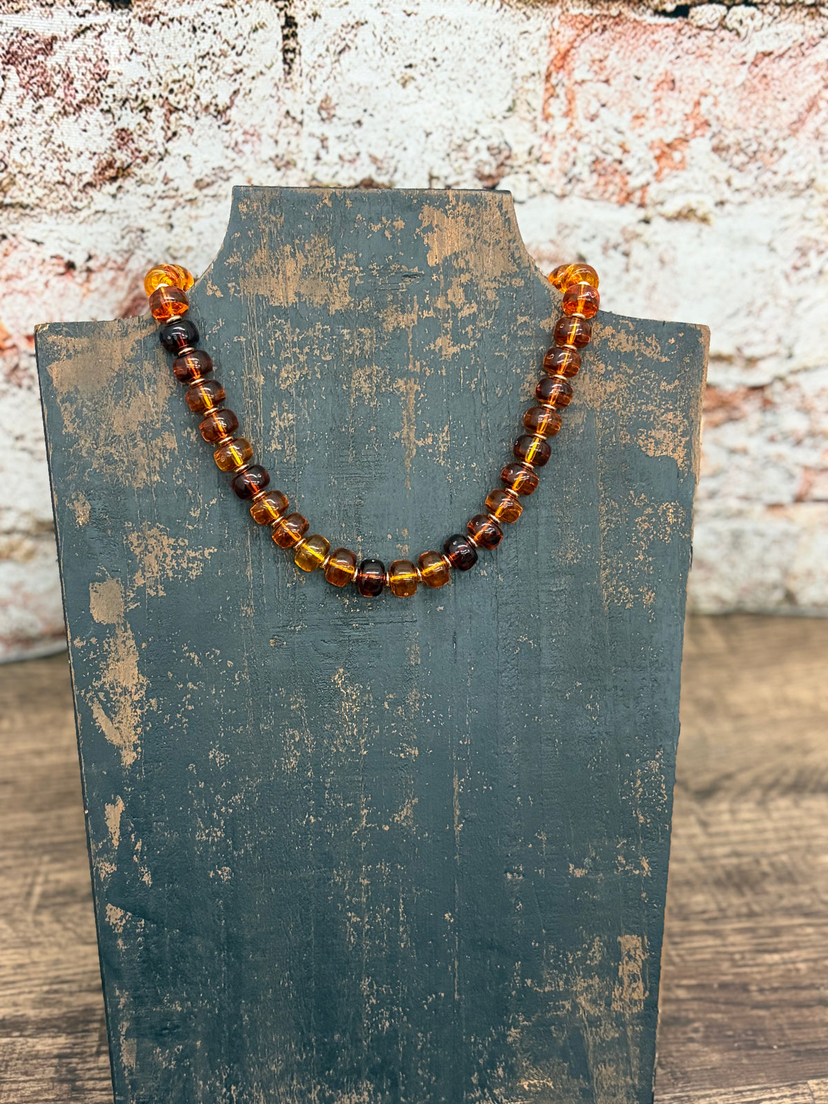 Resin Beaded Necklace