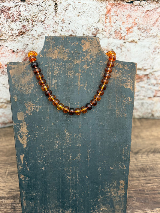 Resin Beaded Necklace