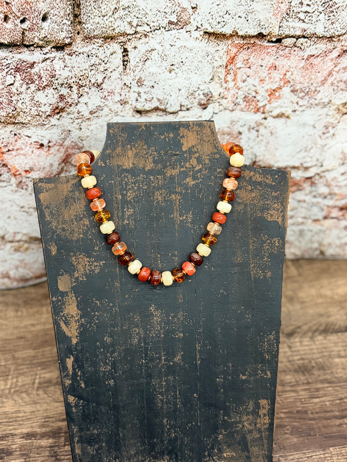 Resin Beaded Necklace