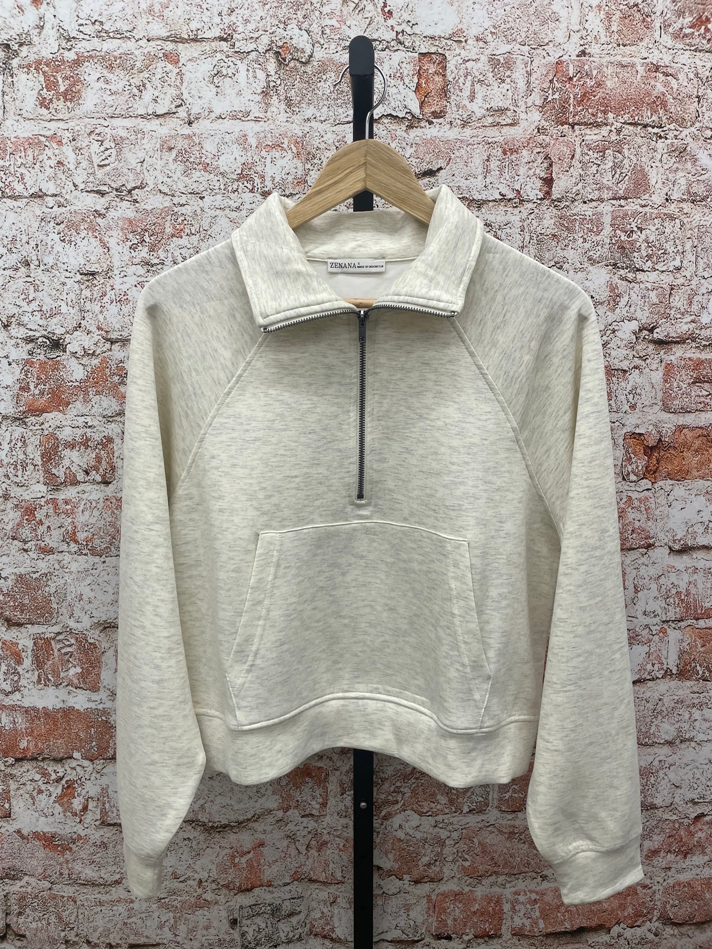 Scuba Half Zip Pullover W/Kangaroo Pocket