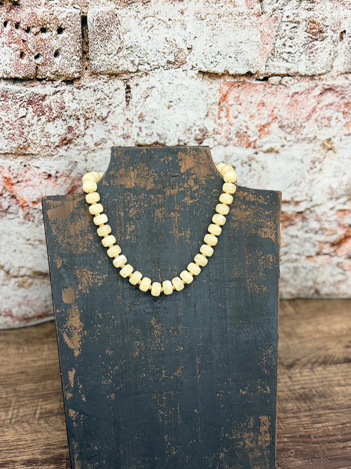 Resin Beaded Necklace