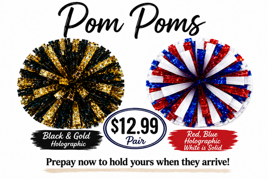 PREORDER - POM POMS (Set of 2)